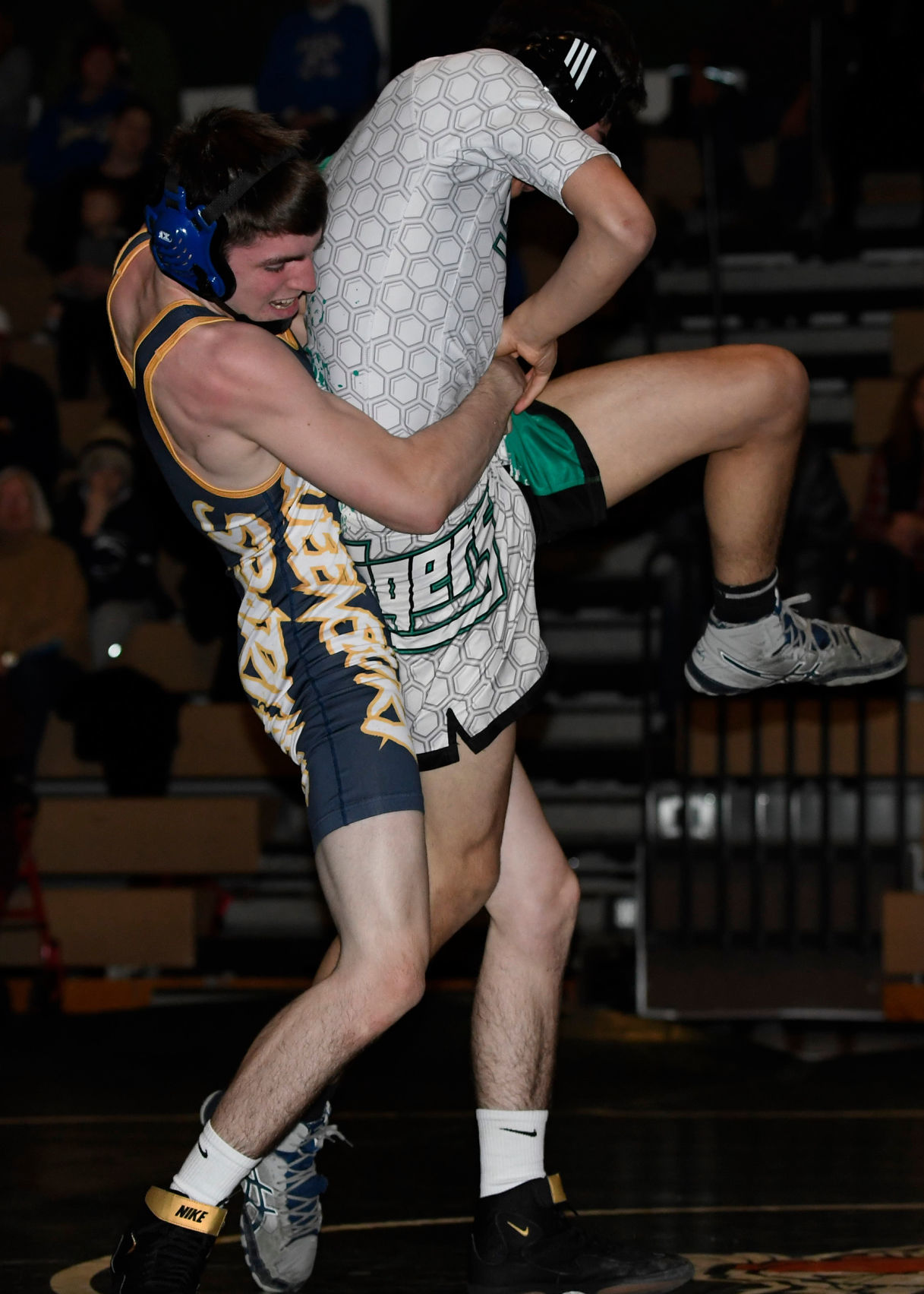 Queensbury vs. Hudson Falls wrestling